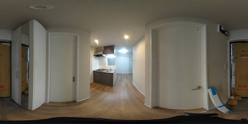 パノラマ画像玄関