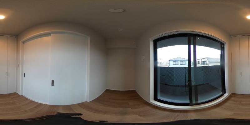 パノラマ画像洋室