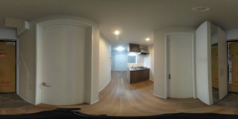 パノラマ画像玄関