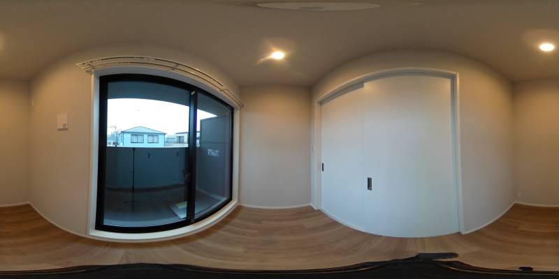 パノラマ画像洋室