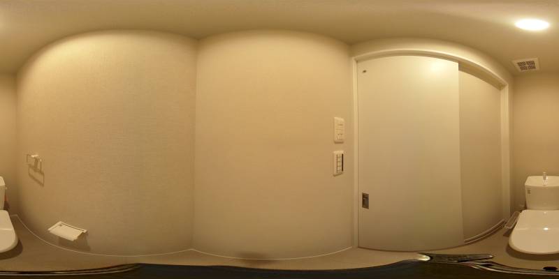 パノラマ画像トイレ