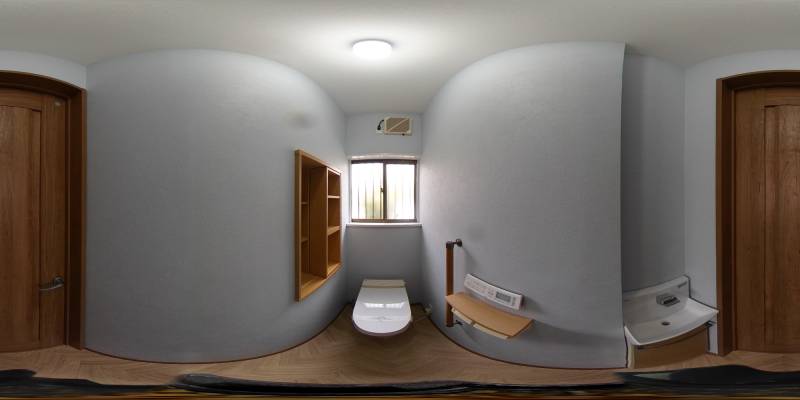 パノラマ画像トイレ