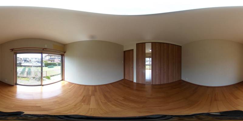 パノラマ画像洋室