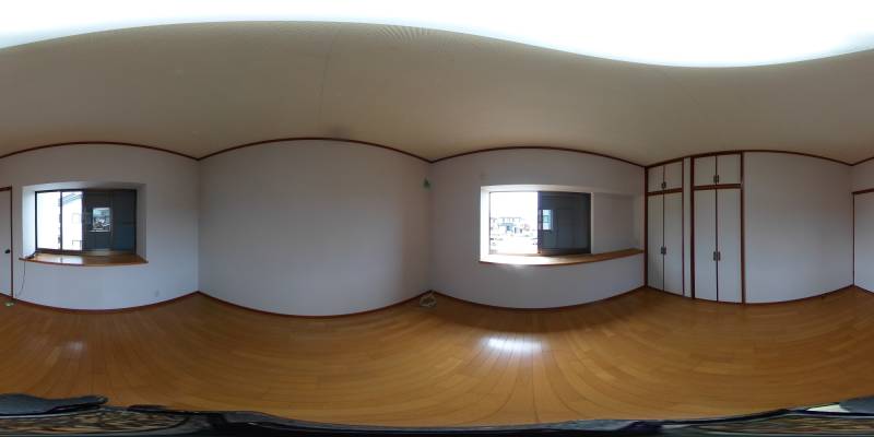 パノラマ画像洋室