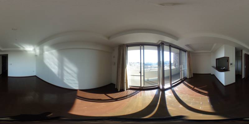 パノラマ画像洋室