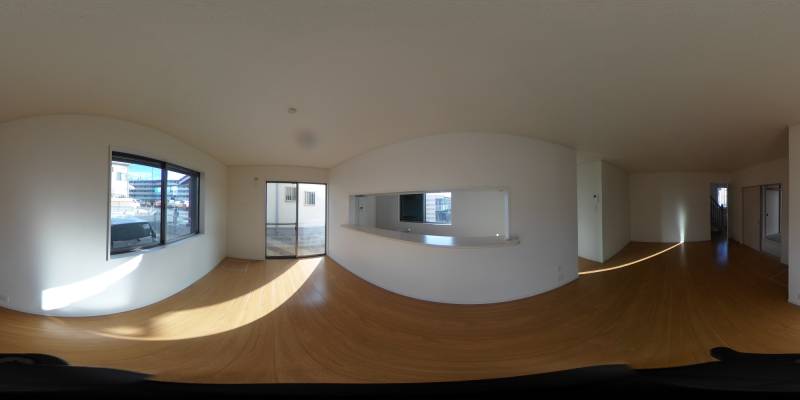 パノラマ画像リビング