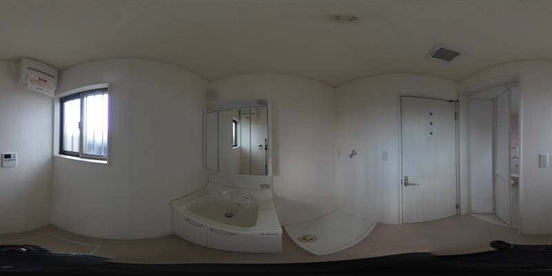 パノラマ画像洗面所