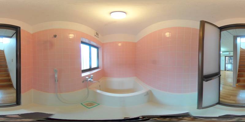 パノラマ画像バスルーム