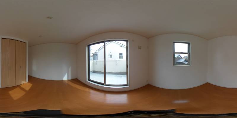 パノラマ画像洋室