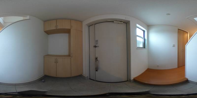 パノラマ画像玄関