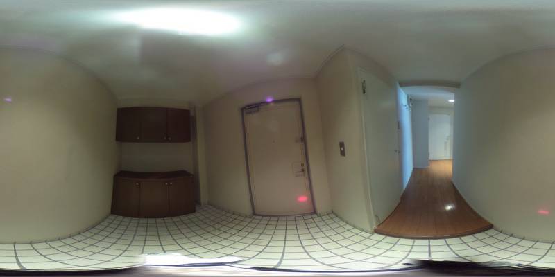 パノラマ画像玄関