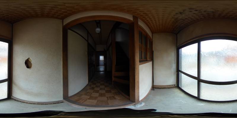 パノラマ画像玄関