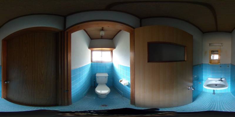 パノラマ画像トイレ