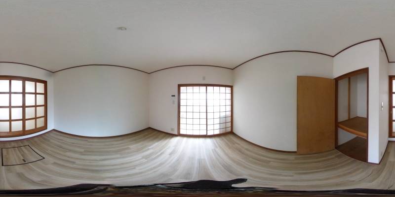 パノラマ画像洋室