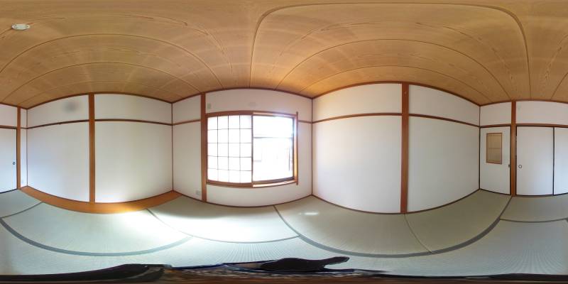 パノラマ画像洋室