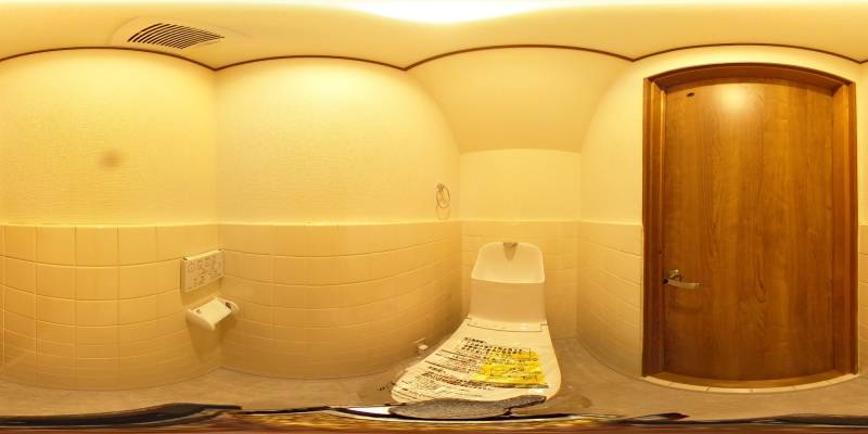 パノラマ画像トイレ