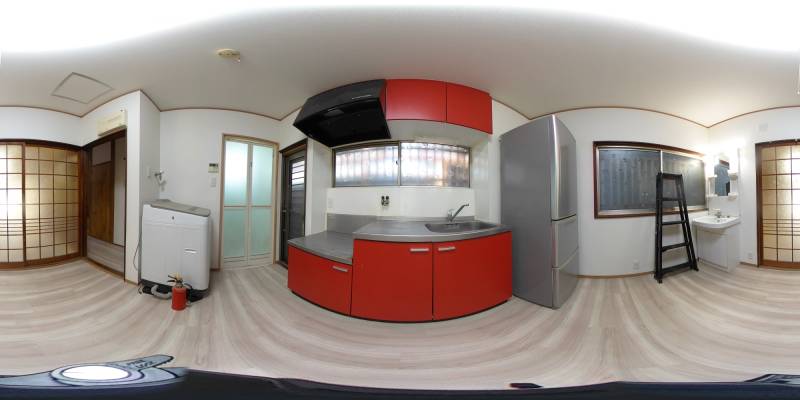 パノラマ画像キッチン