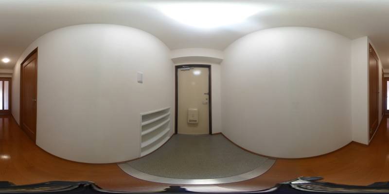 パノラマ画像玄関