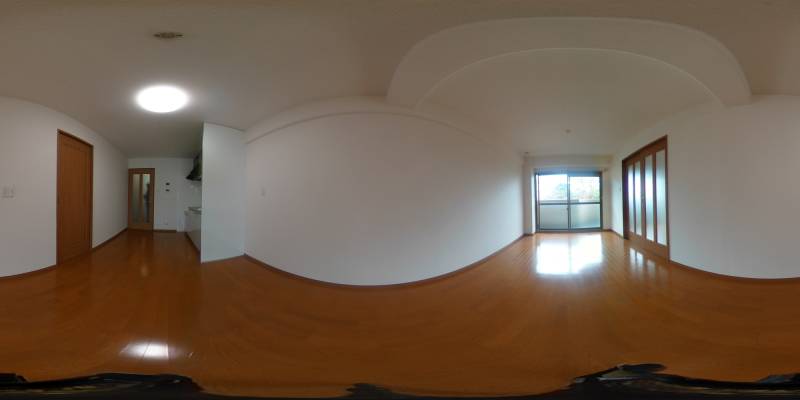 パノラマ画像リビング