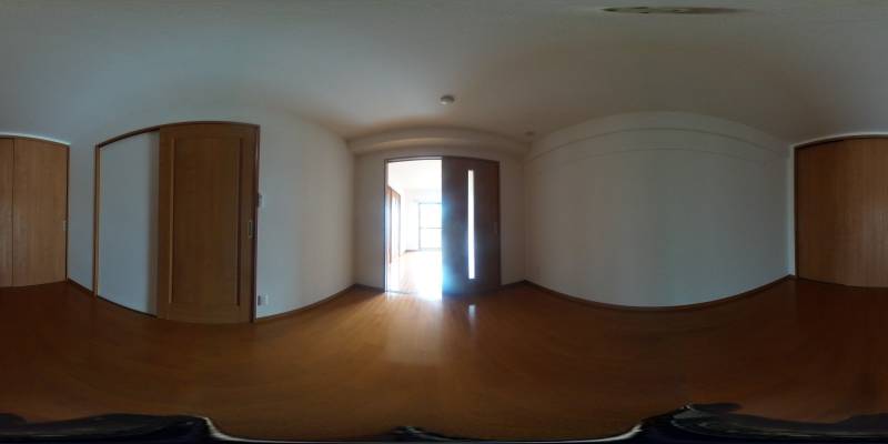 パノラマ画像洋室