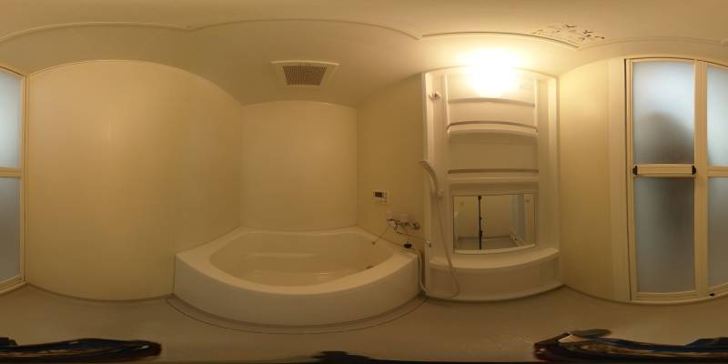 パノラマ画像バスルーム