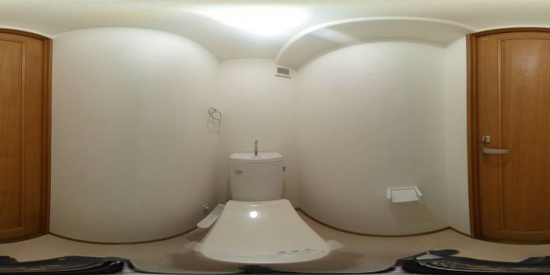 パノラマ画像トイレ