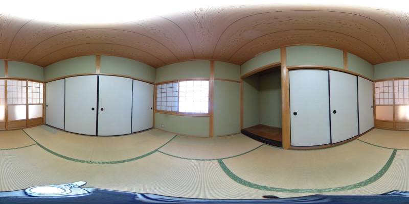 パノラマ画像和室