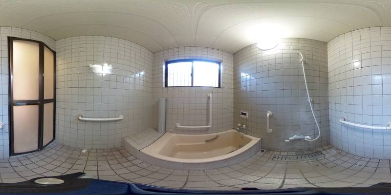 パノラマ画像バスルーム