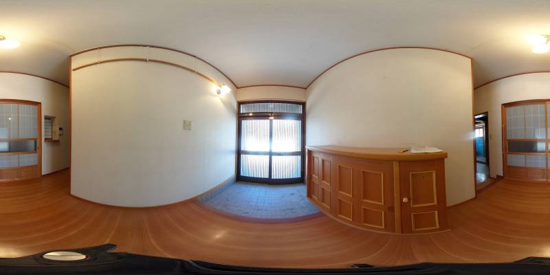 パノラマ画像玄関