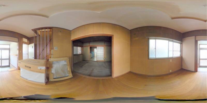 パノラマ画像リビング