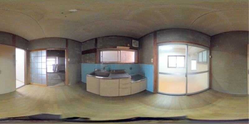 パノラマ画像洗面所