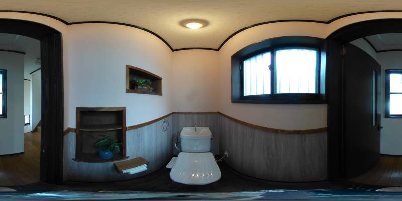 パノラマ画像トイレ