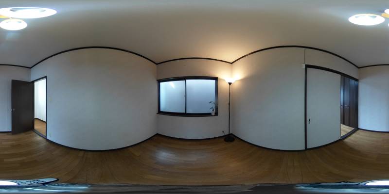 パノラマ画像洋室