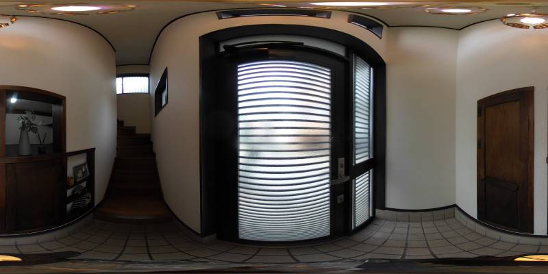 パノラマ画像玄関