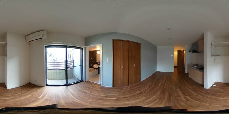 パノラマ画像洋室