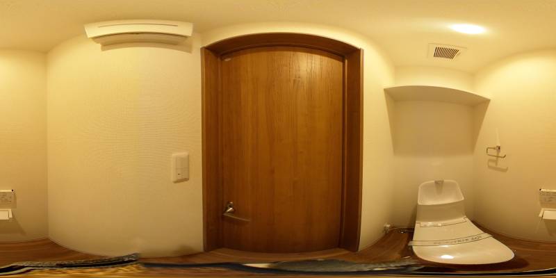 パノラマ画像トイレ