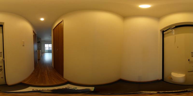 パノラマ画像玄関