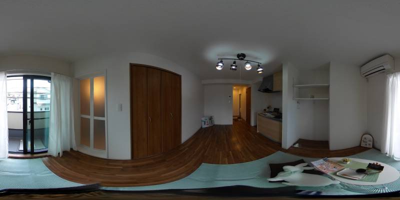 パノラマ画像洋室