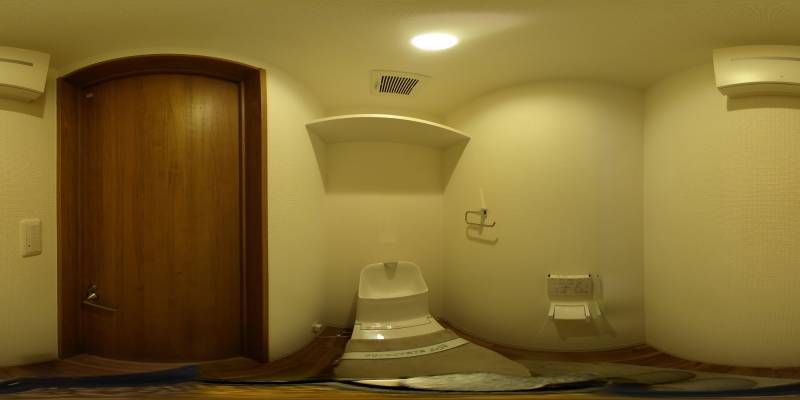 パノラマ画像トイレ