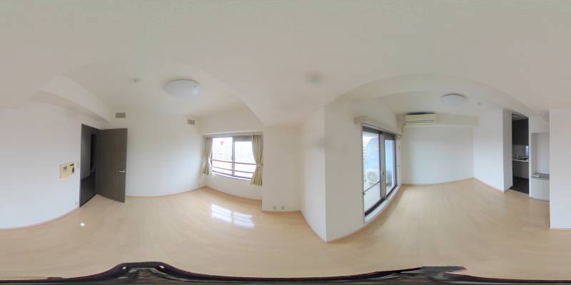 パノラマ画像リビング