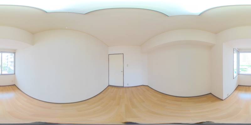 パノラマ画像洋室