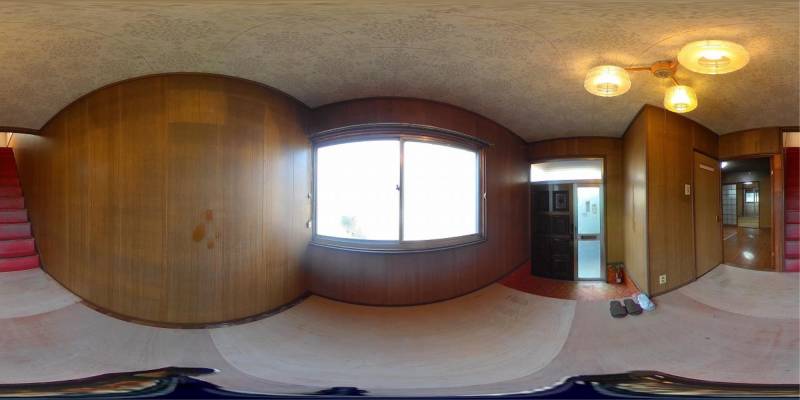 パノラマ画像玄関