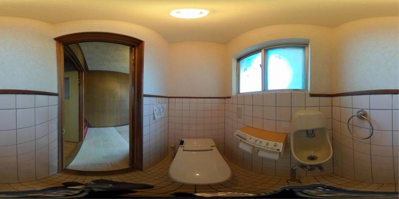 パノラマ画像トイレ