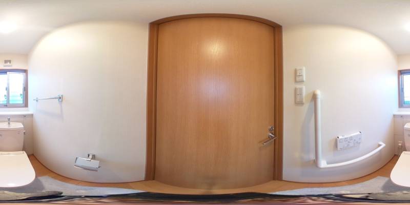 パノラマ画像トイレ