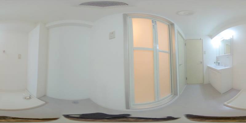 パノラマ画像洗面所