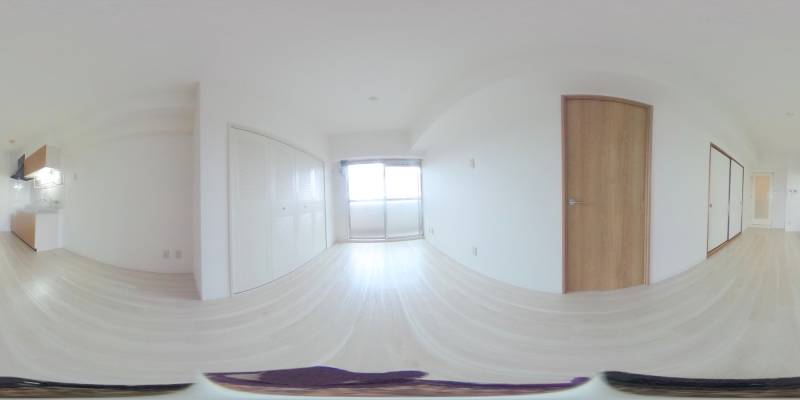 パノラマ画像洋室