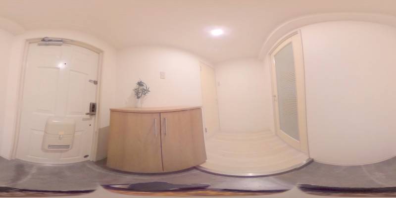 パノラマ画像玄関