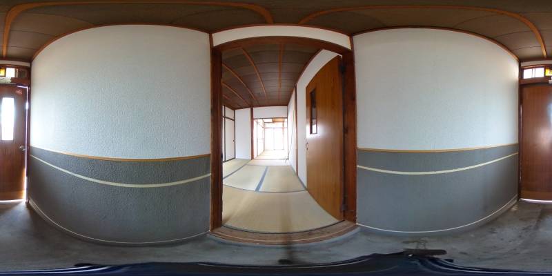 パノラマ画像玄関
