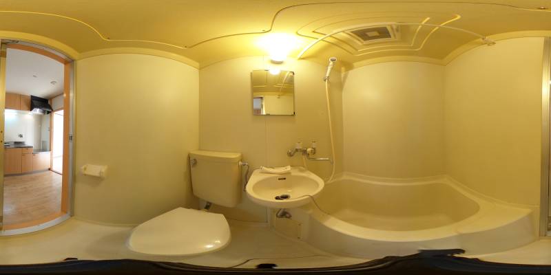 パノラマ画像洗面所