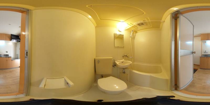 パノラマ画像トイレ